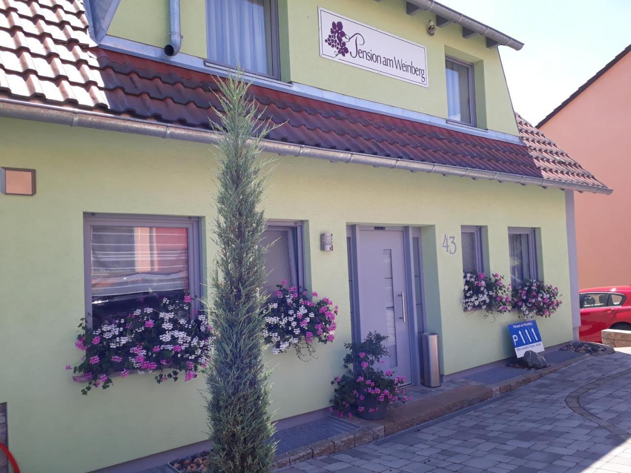 Pension Am Weinberg Bed & Breakfast Mainstockheim エクステリア 写真
